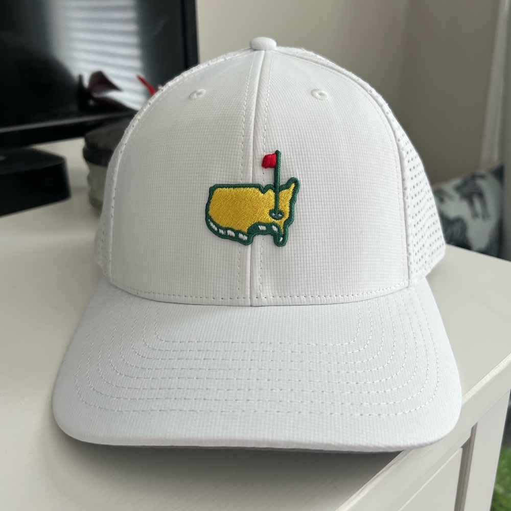White Masters hat